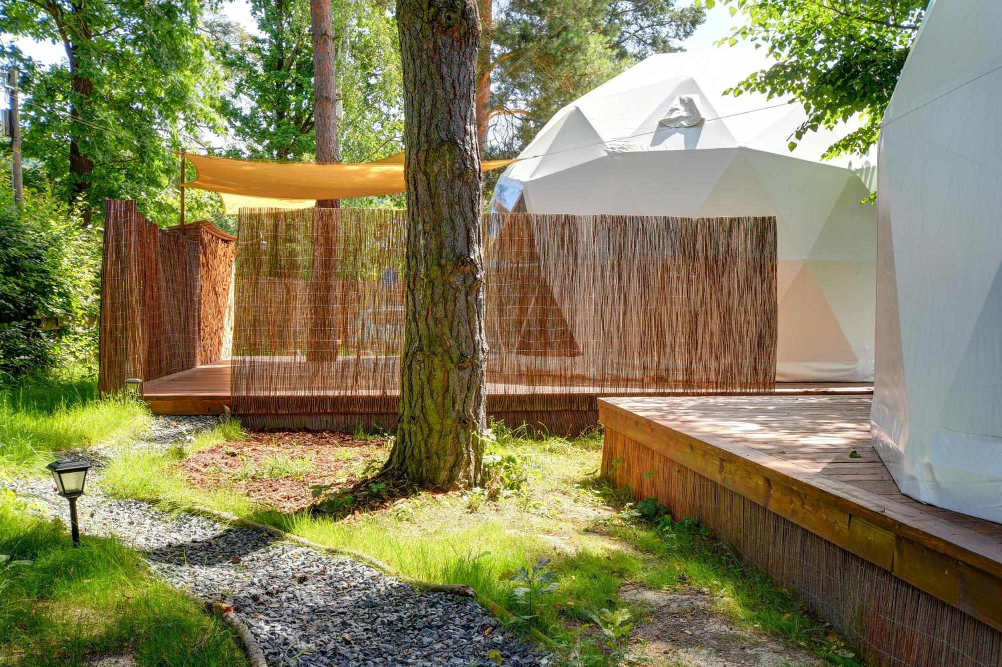 Tiche Misto Glamping Hotel Slapy  Exterior foto