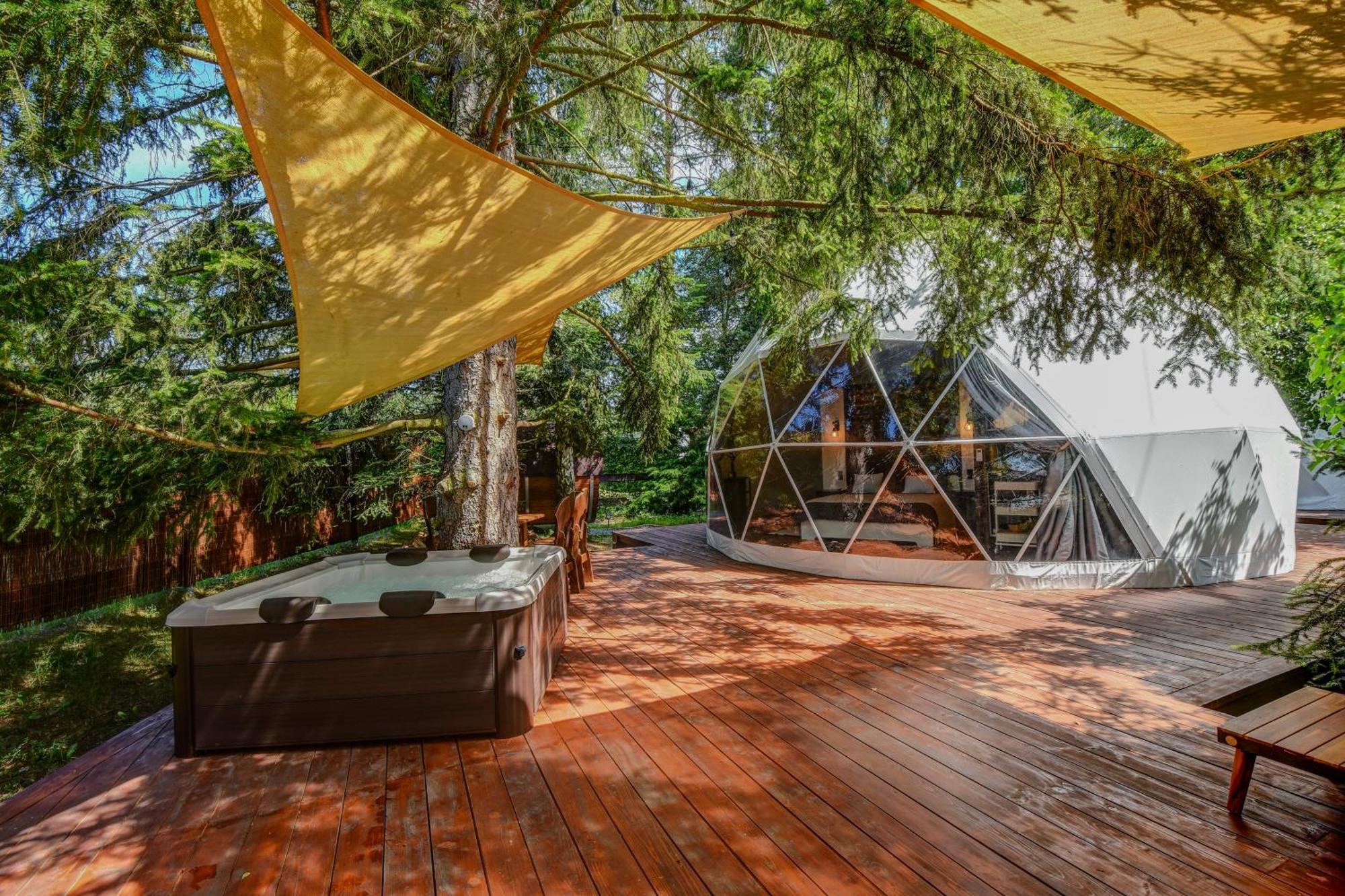 Tiche Misto Glamping Hotel Slapy  Exterior foto